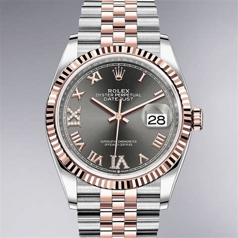 rolex datejust stahl gold|Rolex Datejust 36 everose gold.